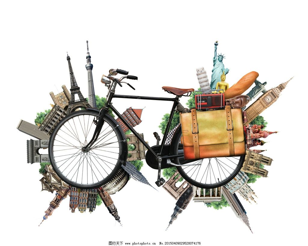 环球旅行图片,自行车 周游世界 世界各地 出国游