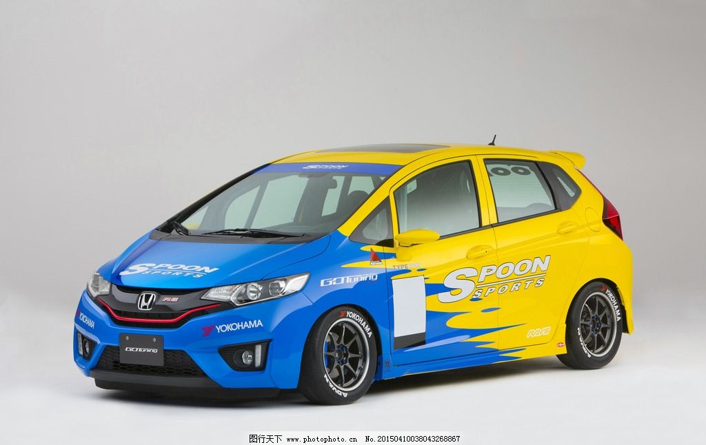 飞度 本田飞度 本田Fit 本田 2014 Honda Fit Spoon Sports Super Taikyu 本田汽车 本田轿车 本田两厢车 高清 高清图 汽车 摄影 现代科技 交通工具 72DPI JPG