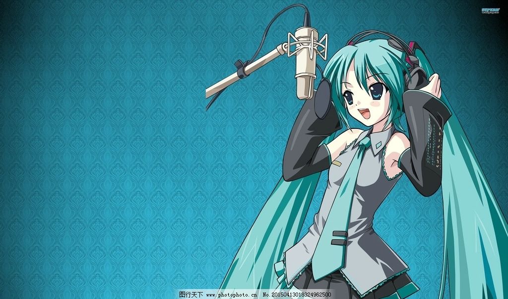 初音 初音未来 miku hastune miku 动漫 动画人物 日本动漫 初音未来