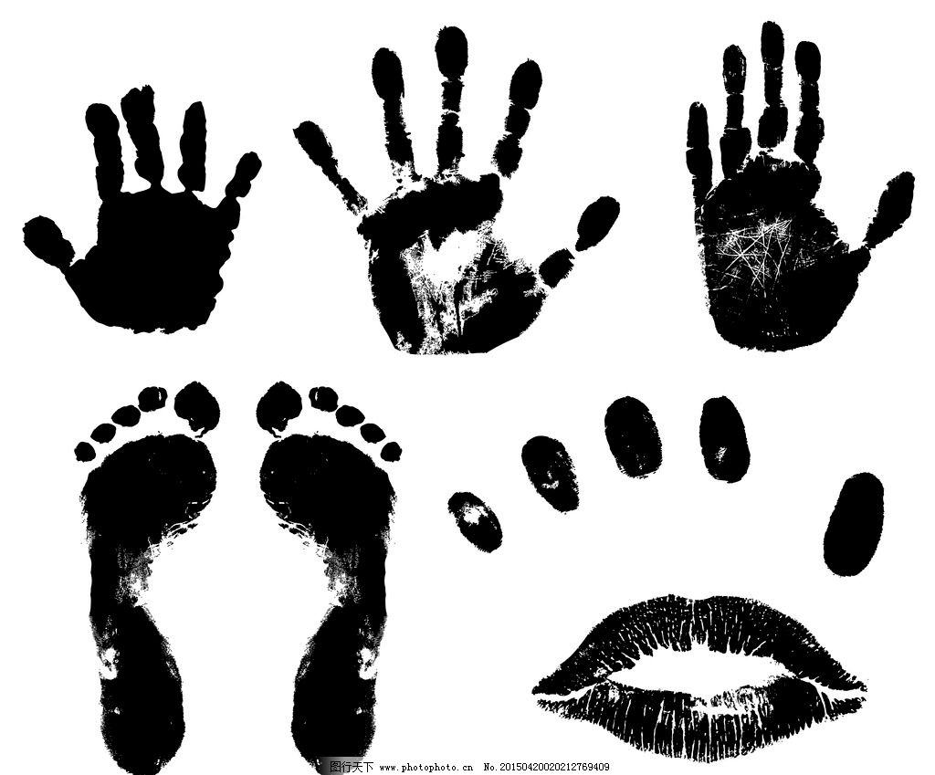 脚印图片
