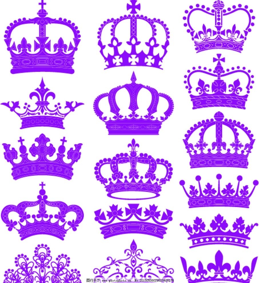 皇冠图片,各种皇冠 婚庆 婚庆素材 国王-图行天下图库