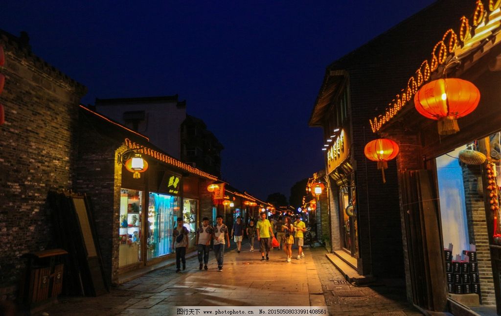 东关街图片,江苏扬州 街区路 历史老街 商业街 