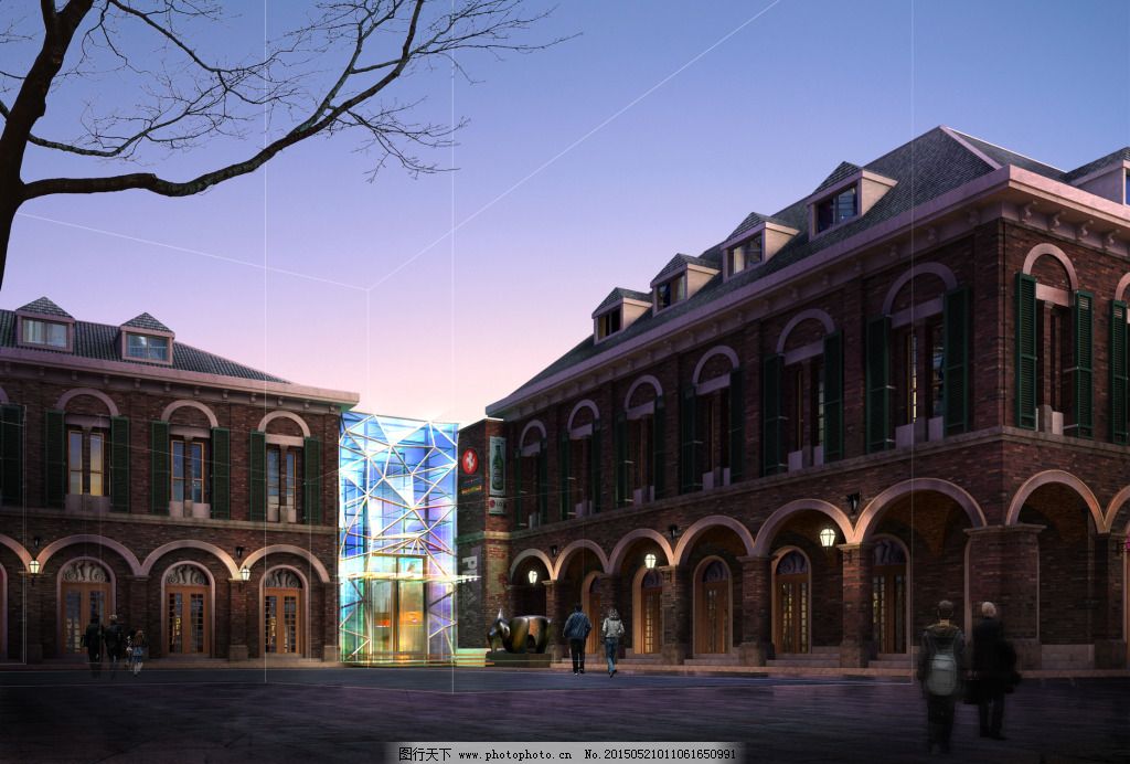 欧式复古建筑