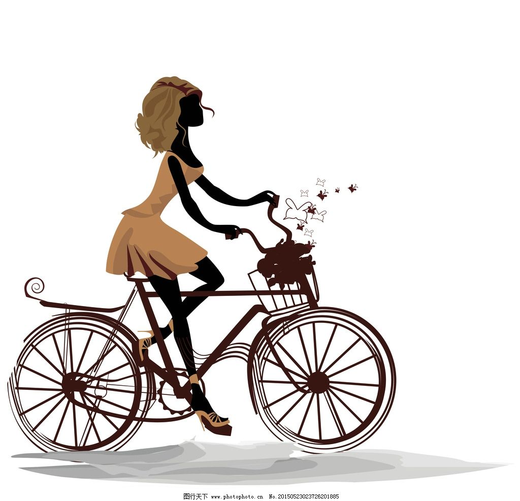 自行车骑行高清摄影大图-千库网