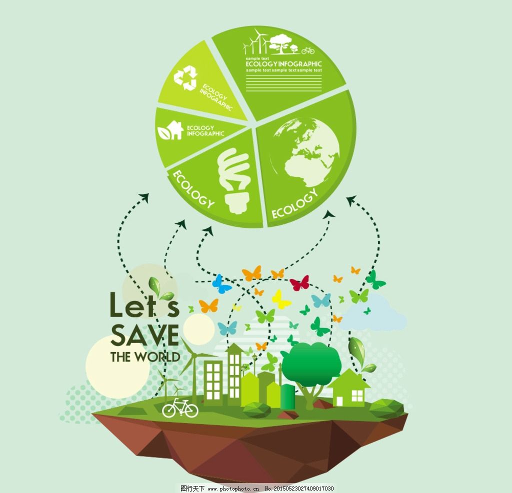 绿色环保创意设计作品