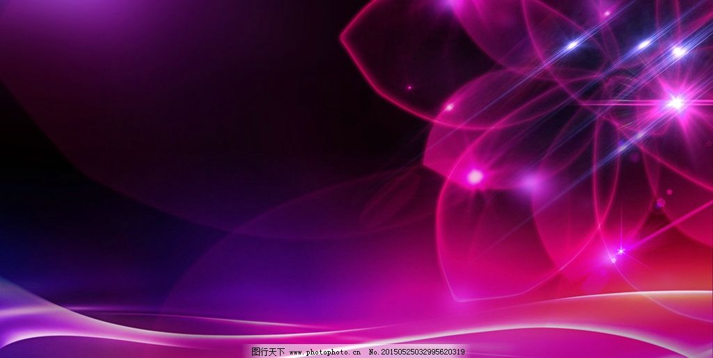 紫色背景图片_背景素材_PSD分层_图行天下图库