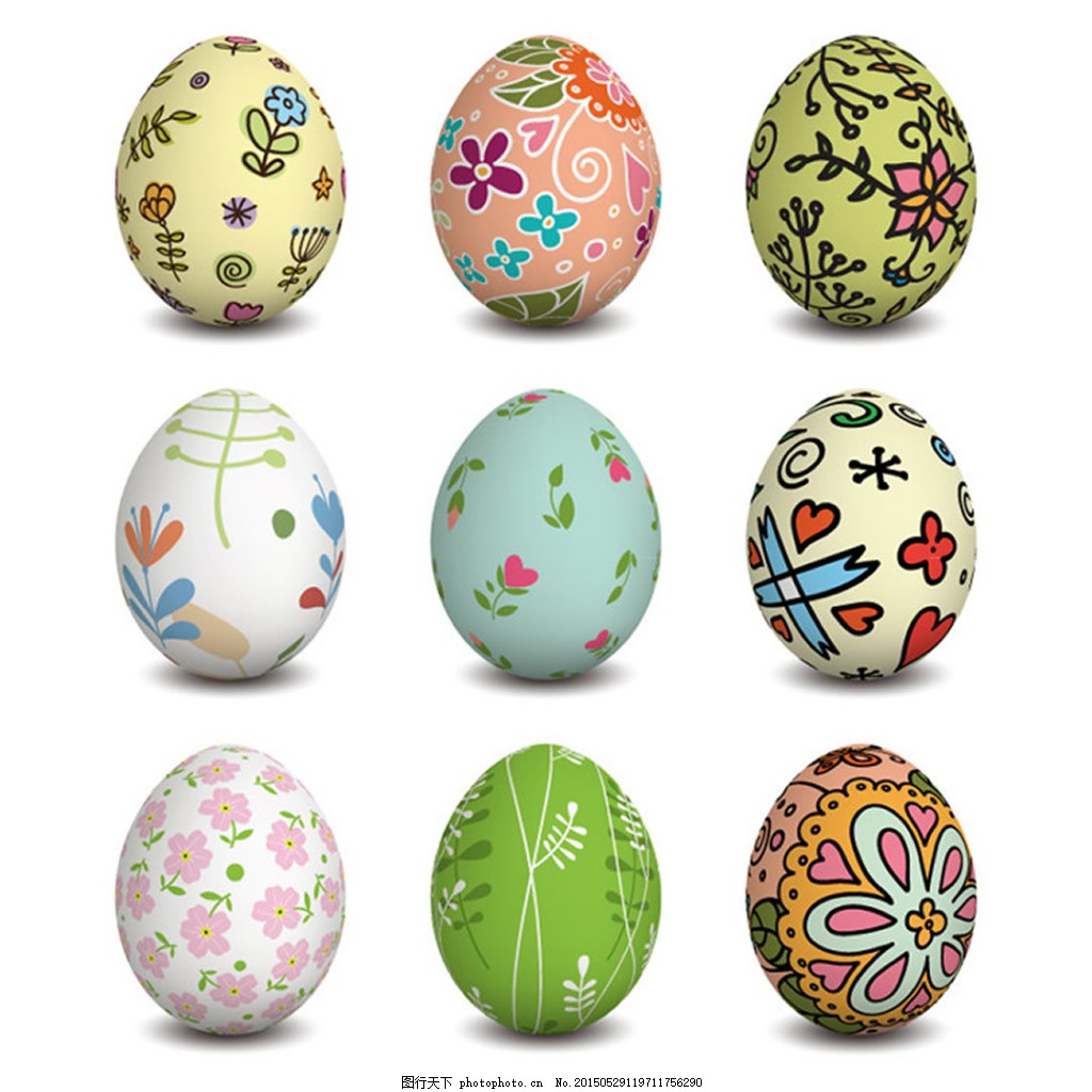 唯美鸡蛋彩绘 鸡蛋怎么装饰好看图片大全 咿咿呀呀儿童手工网
