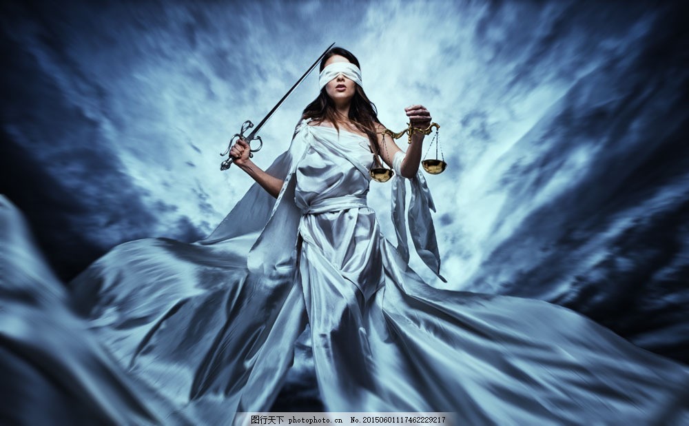 正义女神图片