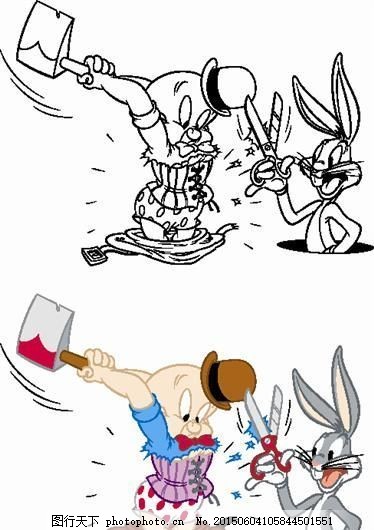 兔八哥 电影卡通形象 矢量AI_09