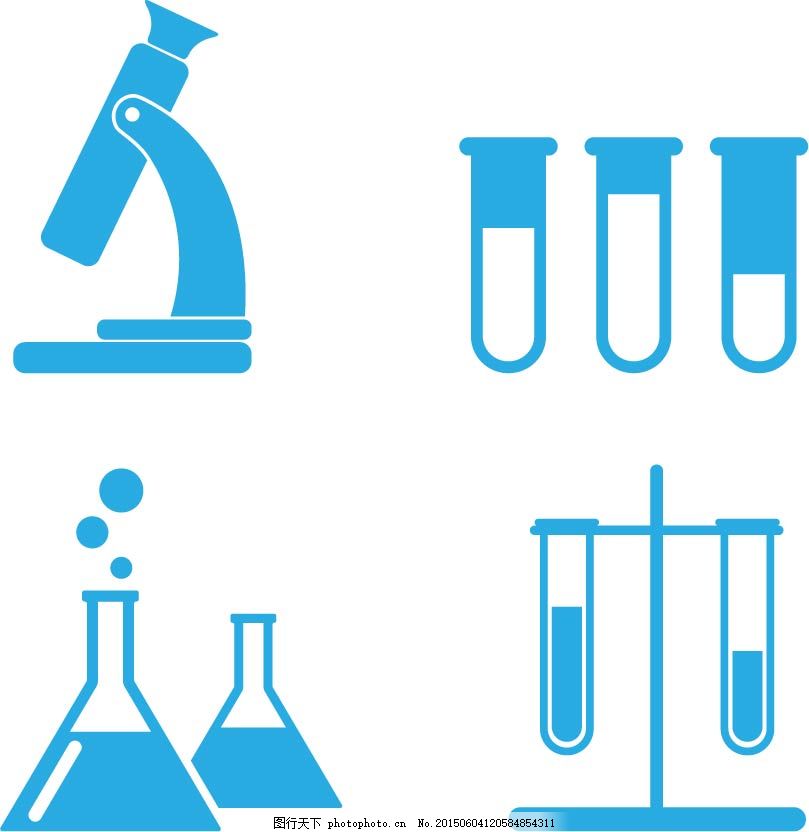 化学实验器材图标