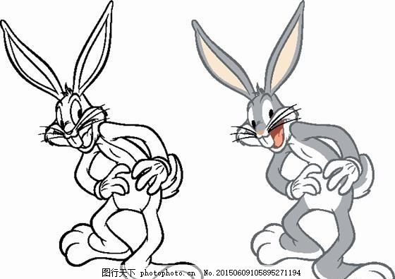 兔八哥 电影卡通形象 矢量AI_05图片