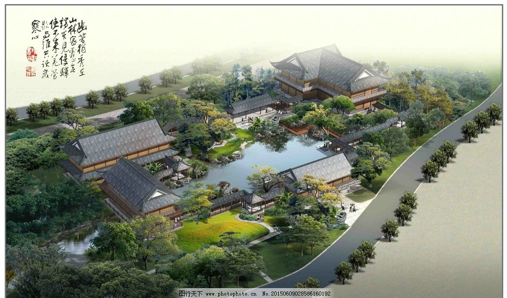 小区 景观 广场 别墅效果图 住宅 景亭 水体 跌水 植物配置 瀑布 喷泉 园林 小品 休闲区 娱乐广场 活动区 人工湿地 湿地景观 湿地公园 休闲娱乐区 微地形 微景观 设计 环境设计 园林景观 效果图 300DPI PSD 园林景观 设计 环境设计 效果图 300DPI PSD