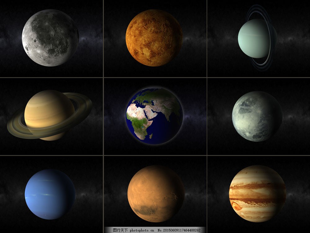 宇宙星球大小排名_宇宙星球大小排行图片