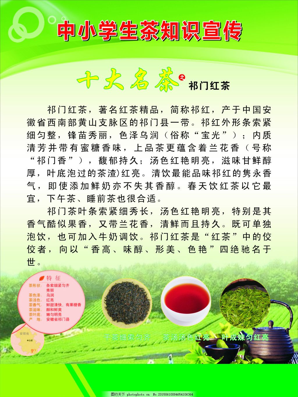祁门红茶 茶文化 乌龙茶 中国名茶 西湖龙井 茶