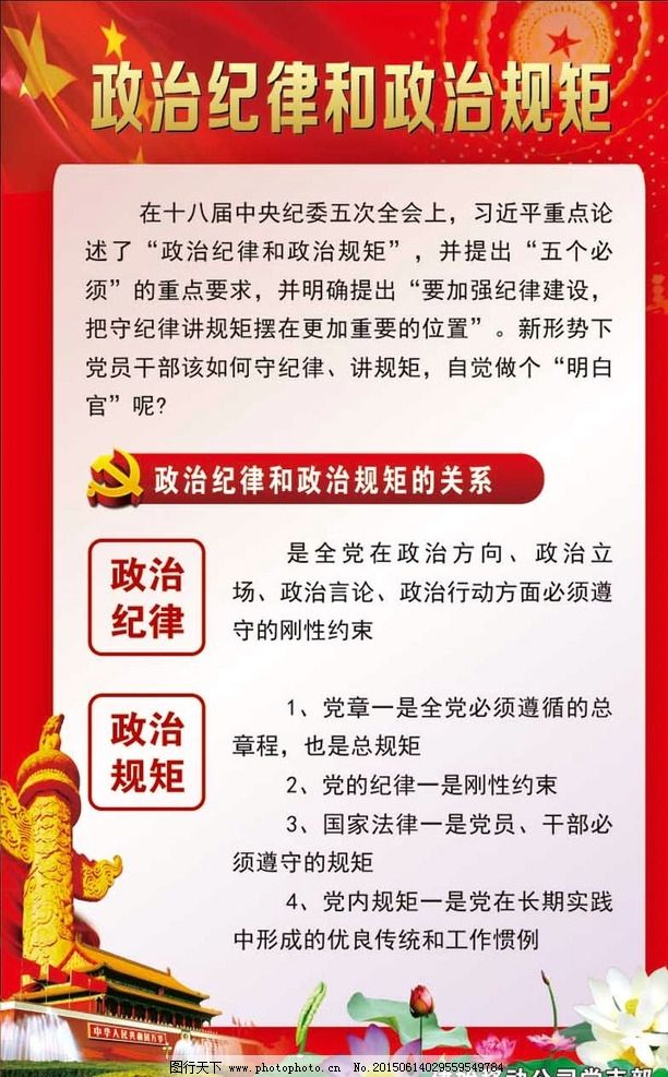 党的政治纪律要求党员_政治纪律是什么纪律_党的纪律主要包括