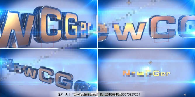 用E3D插件在AE中制作超简单AE模板