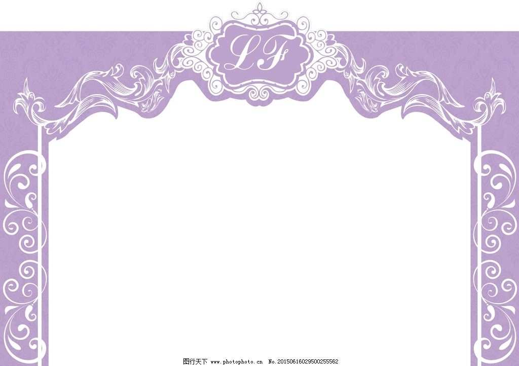 欧式花纹 logo牌