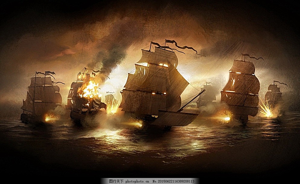 烽火连船图片