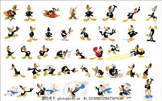 兔八哥 电影卡通形象 矢量CDR_19图片