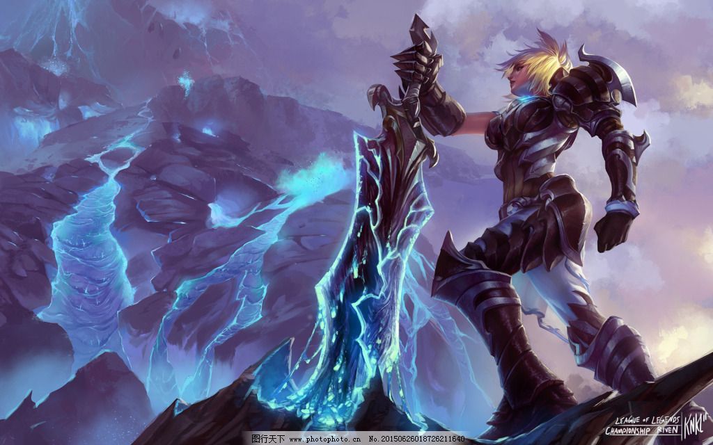 英雄联盟瑞雯冠军之刃皮肤下载图片